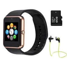 Mehrsprachige! Smart Watch gt08 Clock Sync Antragsteller unterstützt sim-karte bluetooth für apple iphone android-handy SmartWatch uhr