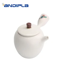 250 мл японский стиль облако узор керамический чайник Cha hai Pu'er чайник краткое черный чайник домашняя пигментированная посуда для напитков