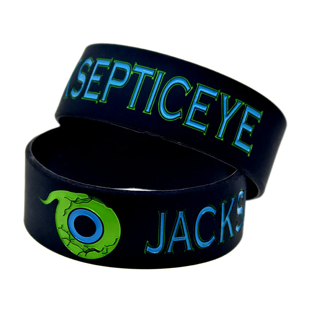 1 шт. Jacksepticeye Wristband Силикона Debossed и заполняется цветом|Браслеты с шармами| |