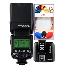 Godox TT685S 2.4G HSS TTL 1/8000s Flash Speedlite + X1T-S Trigger for Sony a77II a7RII a7R a7 a9 a99 a58 a6000 a6300 + Gift