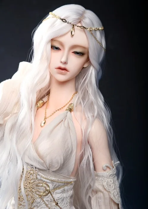 Новое поступление 1/3 8-" Bjd SD парик куклы высокая температура провода длинные модные волнистые для BJD супер парик волос