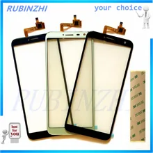 RUBINZHI Phone Touch Screen Digitizer Front Glass Touch Panel Sensor For Oukitel C8 C8 4G Touchscreen Replacement +tape RUBINZHI Phone Touch Screen Digitizer Front Glass Touch Panel Sensor For Oukitel C8 C8 4G Touchscreen Replacement +tape