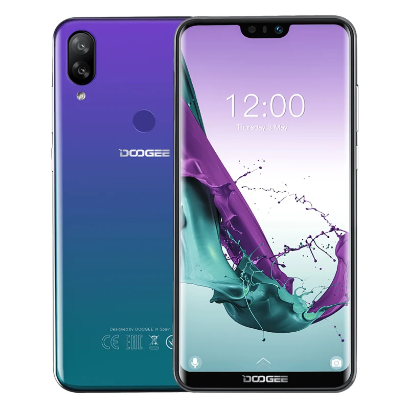 Оригинальный DOOGEE N10 мобильный телефон 5 84 &quotFHD + 19:9 дисплей 3 ГБ 32 SC9863A