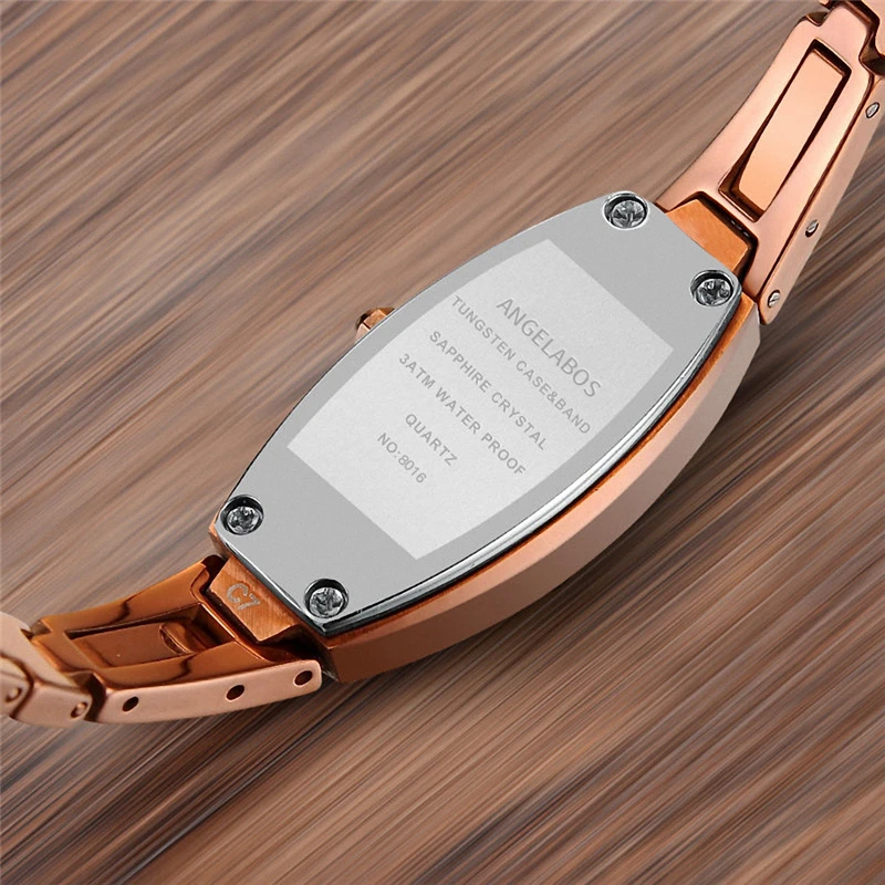 Reloj Mujer ANGELA BOX брендовые роскошные женские часы браслет модные водонепроницаемые