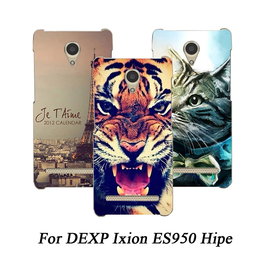 Чехол из ТПУ с мультяшными животными цветами для Dexp Ixion ES950 Hipe, окрашенный чехол для телефона Dexp Ixion ES950, мягкий силиконовый чехол-накладка