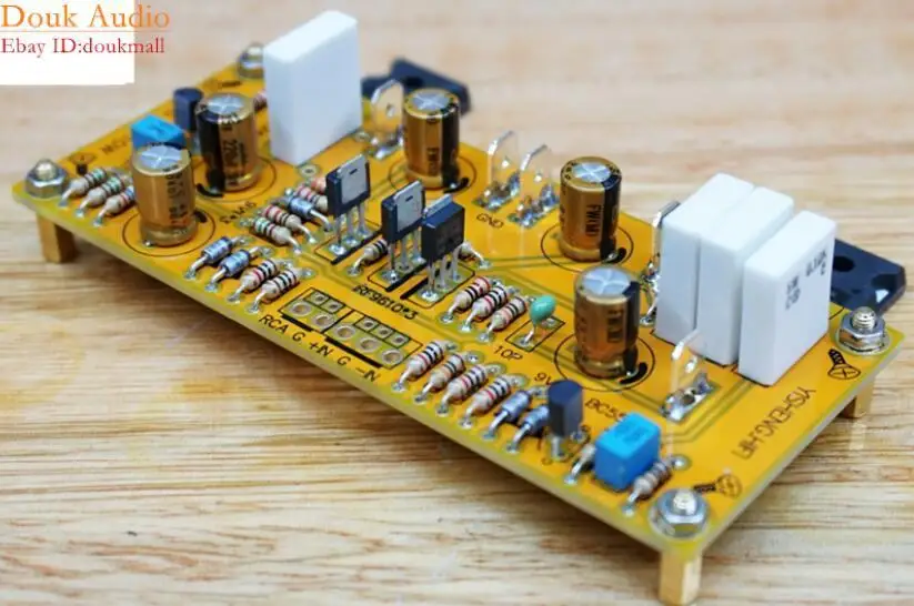 Assembled PASS AM single-ended Class A power amplifier board 10W balance input