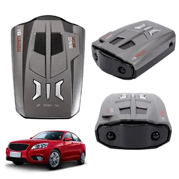 

Car radar Detector Laser Anti Radar Detector 360º 16 Band Speed Control Voice Alert Car-Detector camera detector