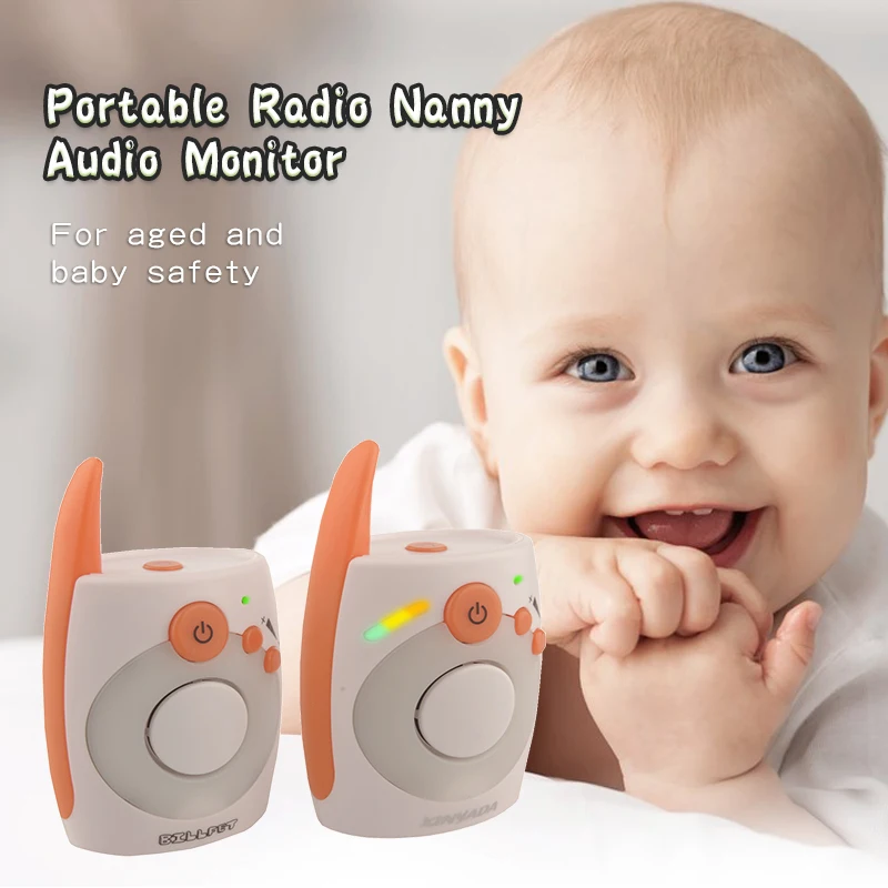 Портативная детская внутренняя связь няня радио para bebe vigilancia bebes vigila babyphone аудио