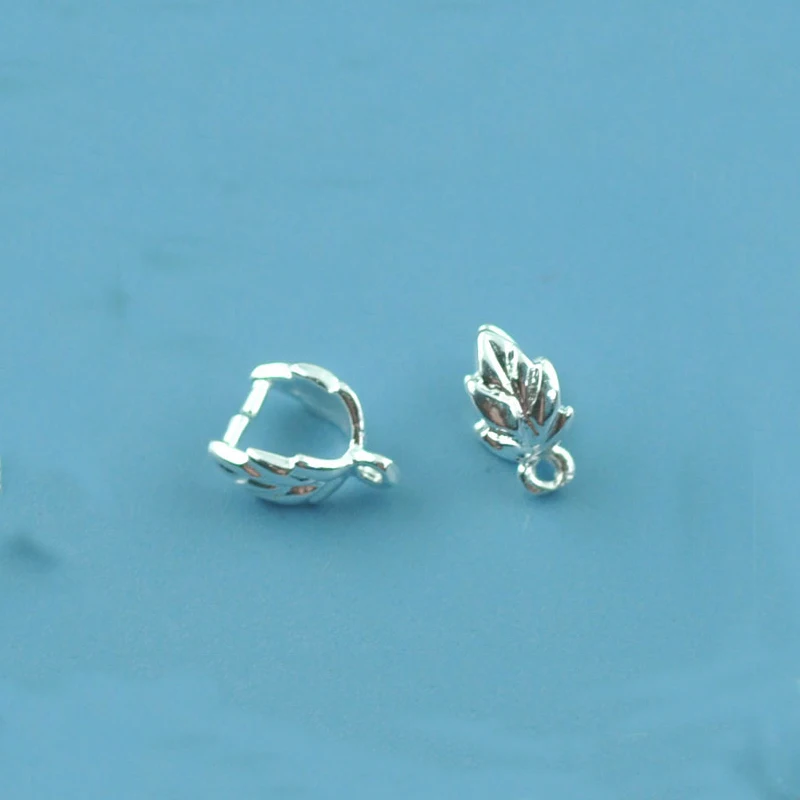 Посеребренное устройство для освобождения 30 шт. 9x7 мм|bail findings|baile fashionfindings earrings |