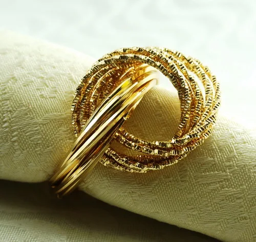 

metal decoration napkin ring, napkin holder for wedding