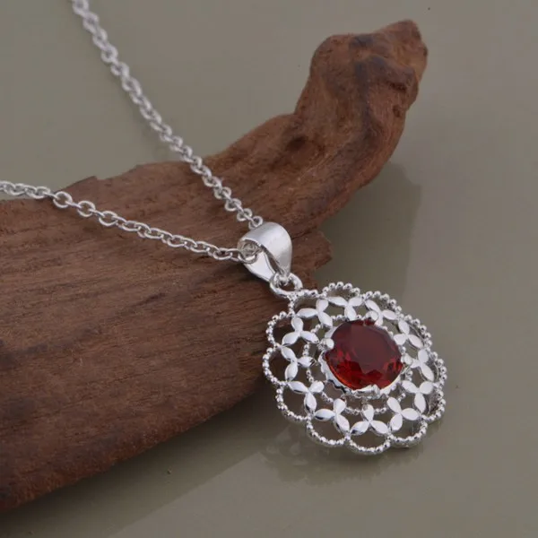 Высокое качество серебряные ювелирные изделия цепи ожерелье кулон WN-1382