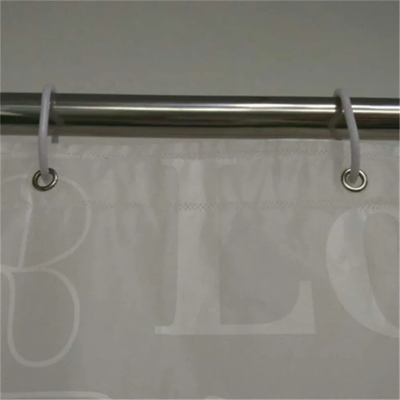 Original 180x180cm LOVE Clear Bath Shower Curtains For Bathroom Mold Resistant Waterproof With Hooks shower curtains