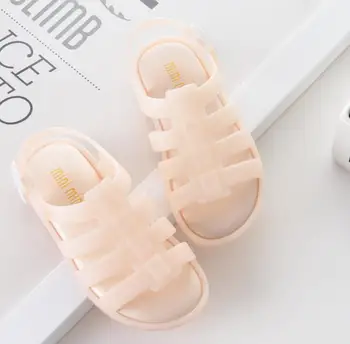 

2019 new comfortable children's sandals girl jelly summer casual kids shoes girls Rome sandals Soft bottom bbay princess shoes
