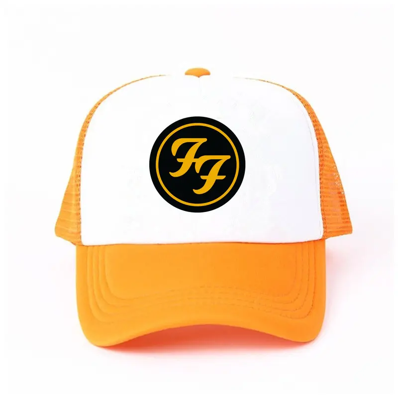 Американская рок группа FF мужская шляпа ведро Foo fighers Мужская брендовая бейсболка Roswll Foo fighers фигура сетка шляпа пляжная кепка для фанатов YY465 - Цвет: YY46527