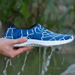 Thestron мужские обувь для воды Аква Большой размер 46 мужские спортивные кроссовки дышащая быстросохнущая Аква обувь Летняя обувь для воды