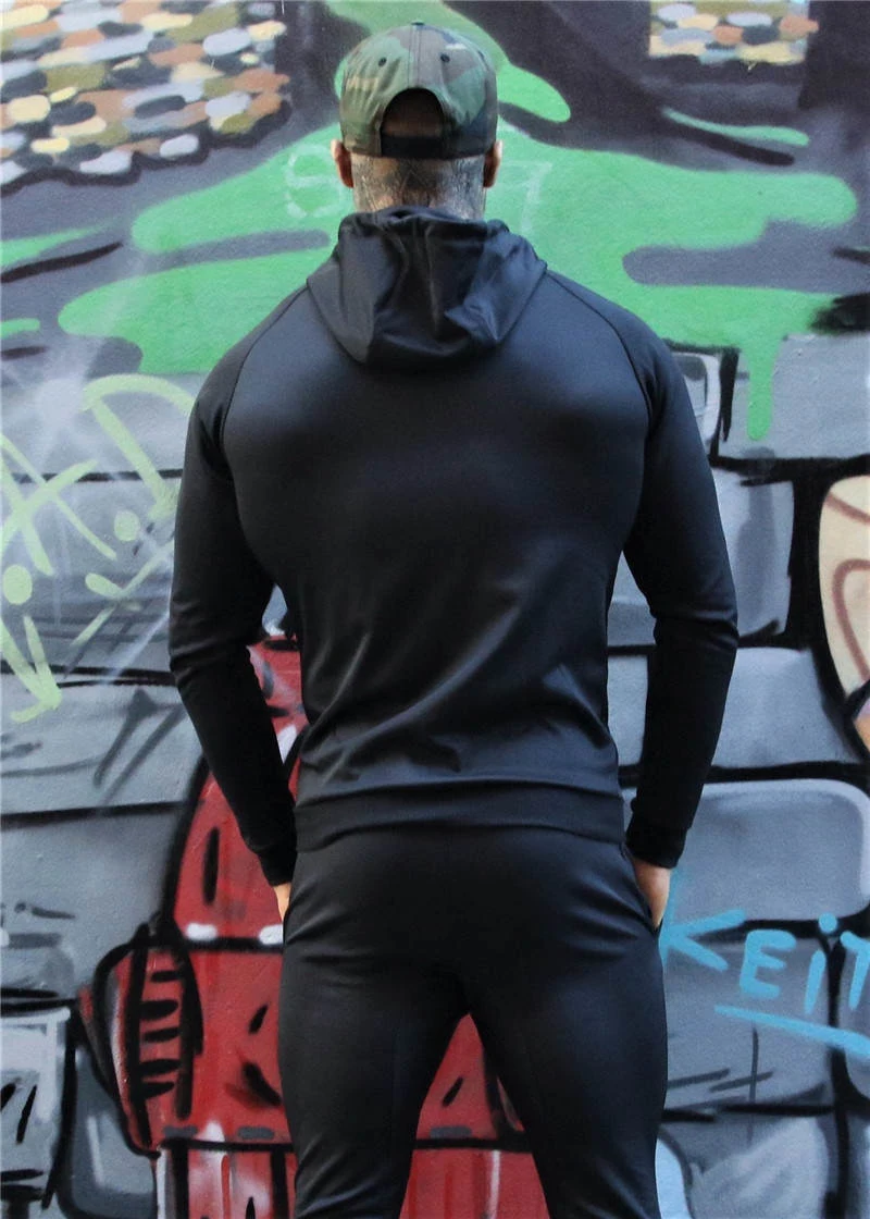Fashion Men Hoodies Casual Sweatshirt-4