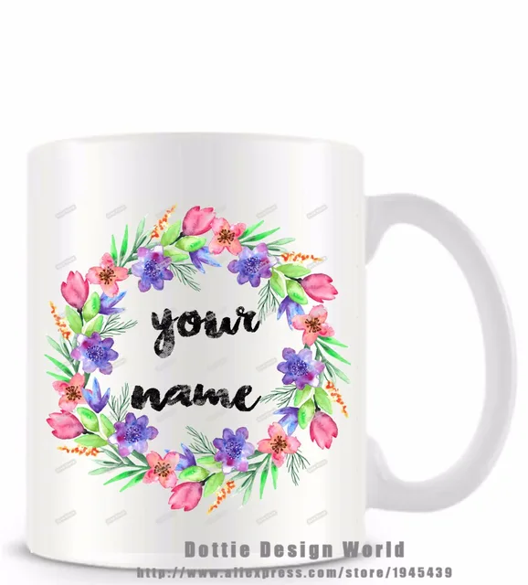 personalized flower frame funny