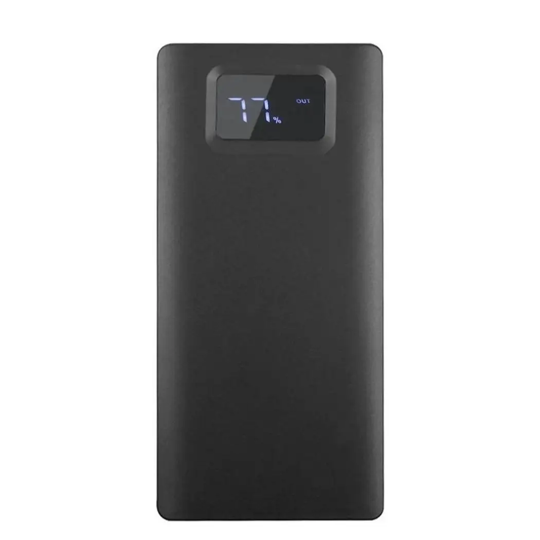 

Ultra-thin Portable 20000mAh Power Bank Dual USB Powerbank LED Digital Display Mobile Phone External Battery For iphone Xiaomi