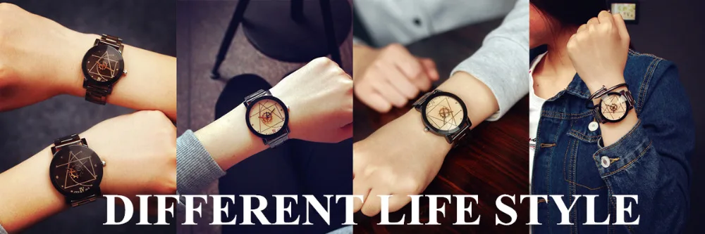 Новые роскошные великолепные оригинальные часы для мужчин и женщин, часы для влюбленных, повседневные Модные полностью Стальные кварцевые часы унисекс Reloje