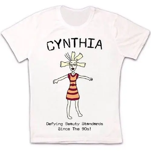 Cynthia Defying beauty Standard с 90 s забавная футболка унисекс в стиле ретро 484 Летняя мужская