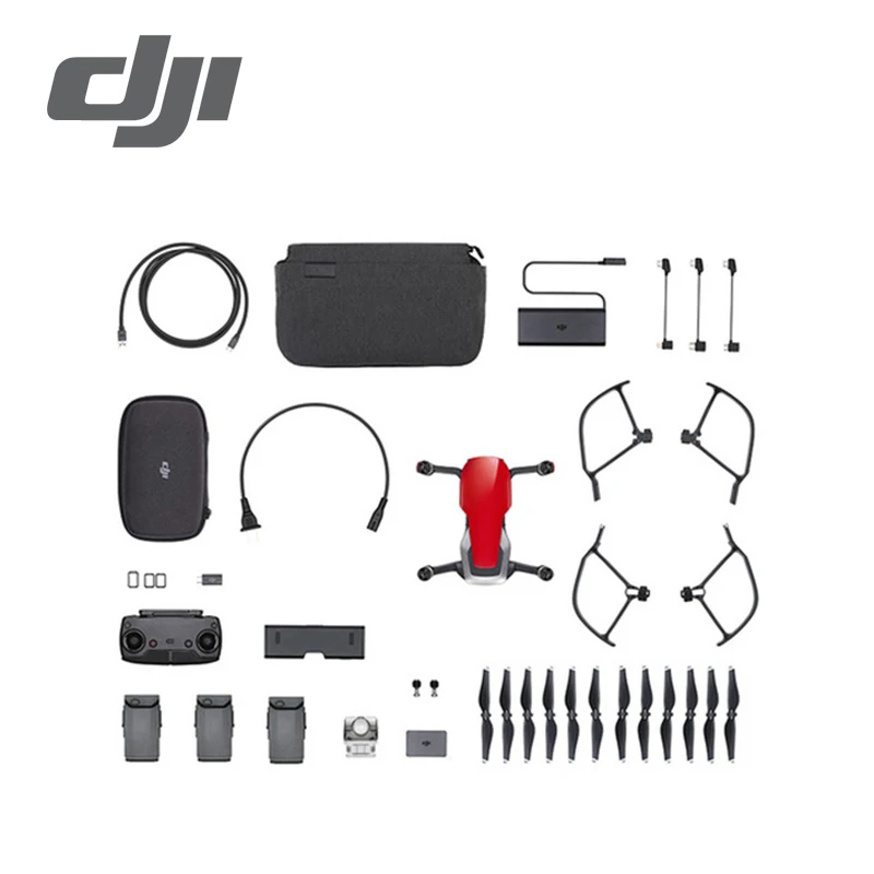 DJI Mavic Air и Fly More Combo сложенный Дрон 4 к камера 100 Мбит/с видео 3 Axis Gimbal 21 Mins время