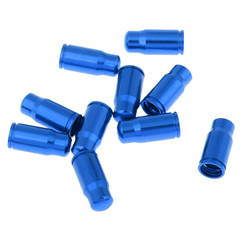  10 Pieces / Set Bike Bicycle Road Racing Colored Presta Valve Cap Dust Covers Cycling Accessories Bicycle Presta Valve Cap
