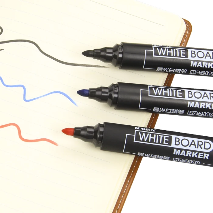 1box(12pcs)marker Pen Non toxic Erasable White Board Pen Whiteboard