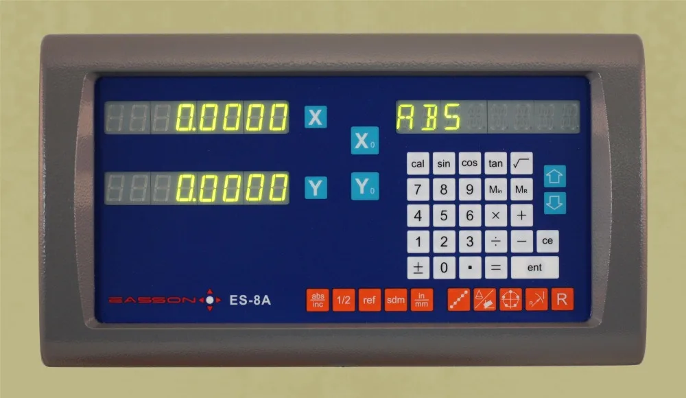 Easson ES 8A 2axis mill digital readout lathe dro W GS10 linear scale complete dro kitsin Level