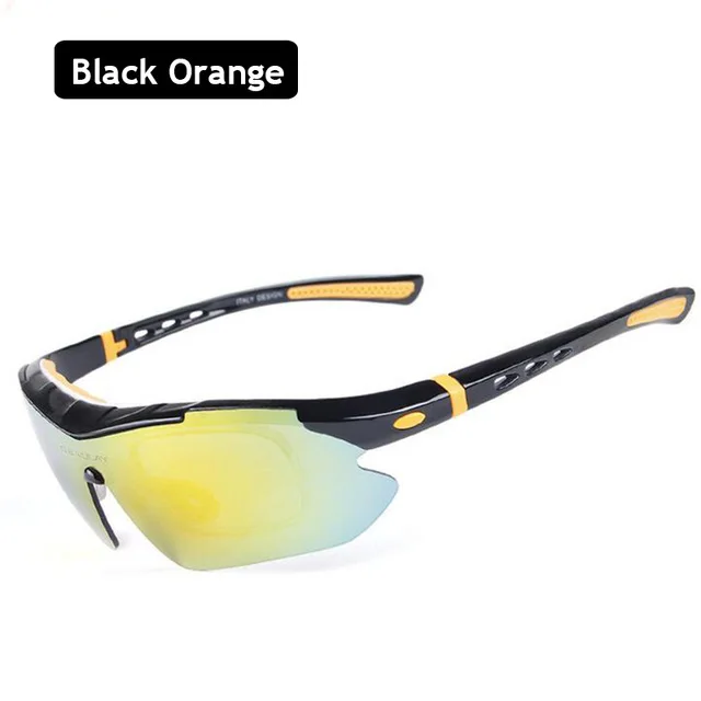 Новые тактические Спортивные очки поляризованные солнцезащитные очки для мужчин Пейнтбол страйкбол спортивные очки, снаряжение для велосипедистов 5 линз походные солнцезащитные очки - Цвет: Красный