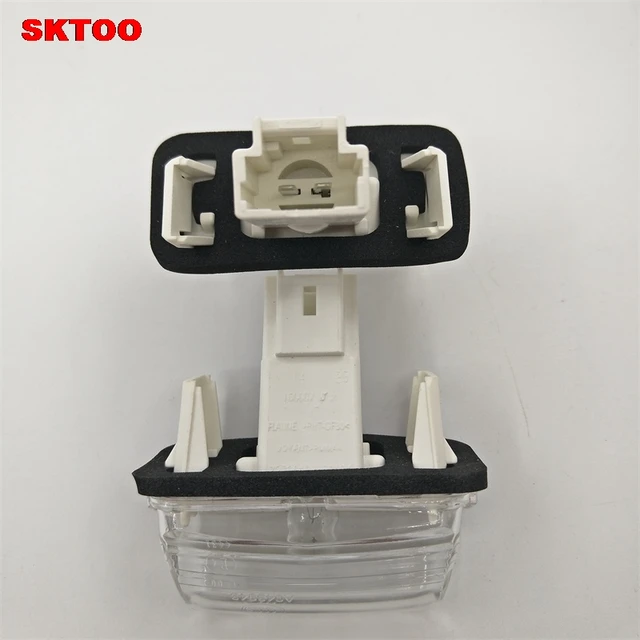 High quality License Plate Light Lamp Bulbs For Peugeot 206 207 306 307 308 406 407 5008 Partner Citroen C3 C3 Ii C3 C4 C5 2