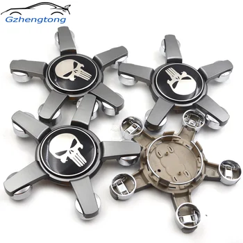 

Gzhengtong 4pcs/lot Gray Color Caps 150mm Wheel Center Cover Hub Cap 5 Clips For A8 Quattro S8 Q7 340 in Punisher Logo