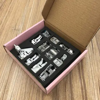 

Multifunction Presser Foot Spare Parts Accessories for Sewing Machine 11pcs diy
