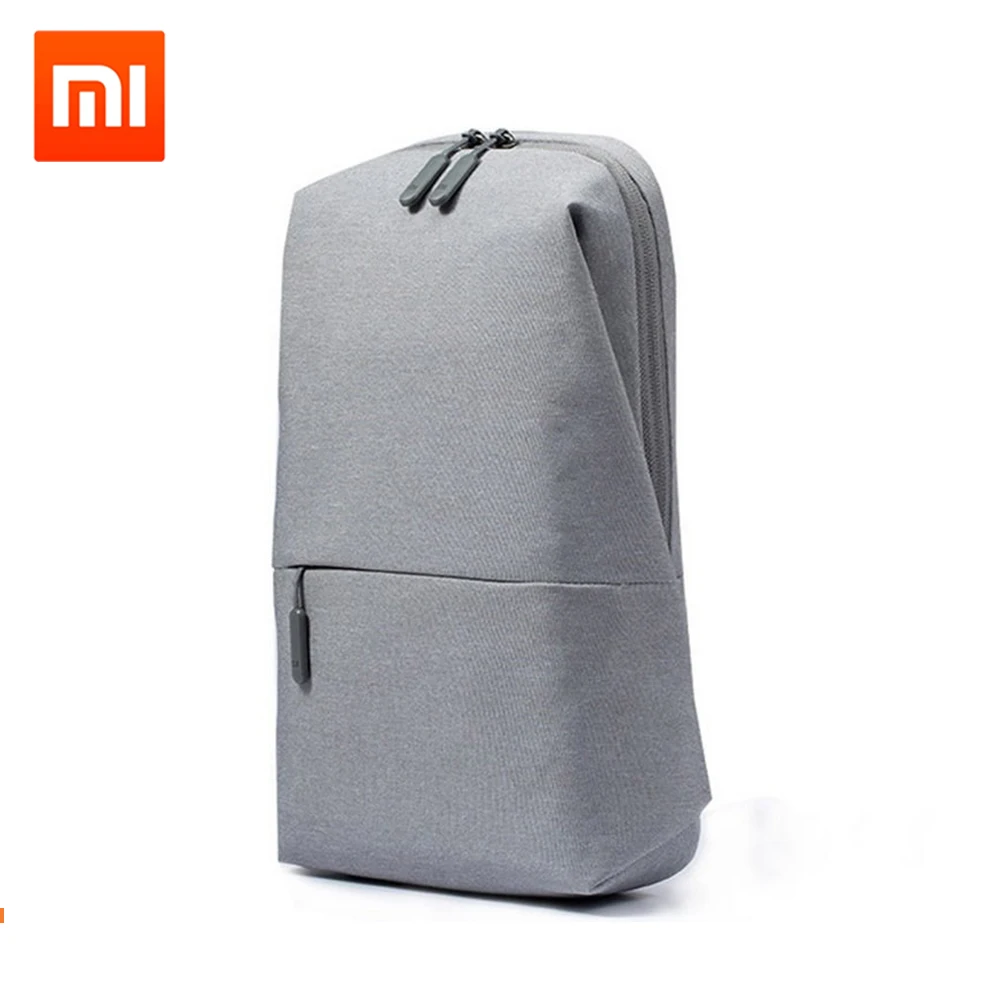 Xiaomi ZJB4070GL полиэстер серый монотонный унисекс передний карман молния|Чехлы для