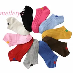 1 пара Новые эластичные дышащие носки удобные в полоску женские шлёпанцы для женщин короткие ботильоны высококачественные носки Harajuku
