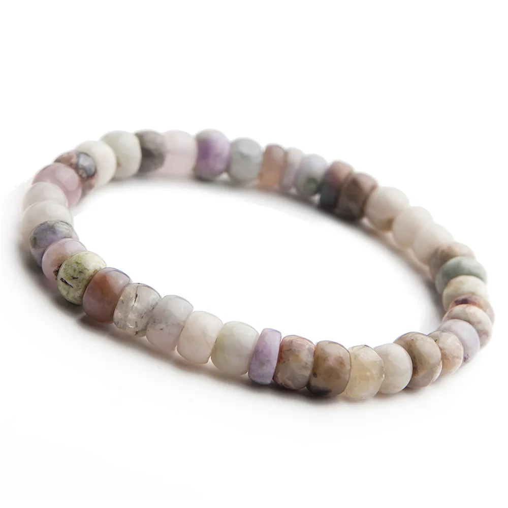 

7mm Genuine Natural Sugilite Bracelets For Women Men Find Jewelry Stretch Abacus Beads Gem Bracelet