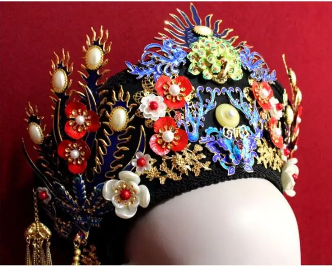 14 видов конструкций династии Цин принцесса или императрица шляпа Мао Диан Горячая драма волос Тиара Руи Королевская любовь Чжэнь Хуань дизайн фотографии