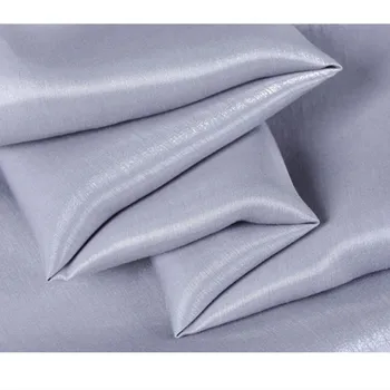 

CF472 1m Changeable Silver Grey Tencel Cotton Fabric Imported Coloured Glaze Silk Satin Fashion Women Dress/Skirt's Fabrics