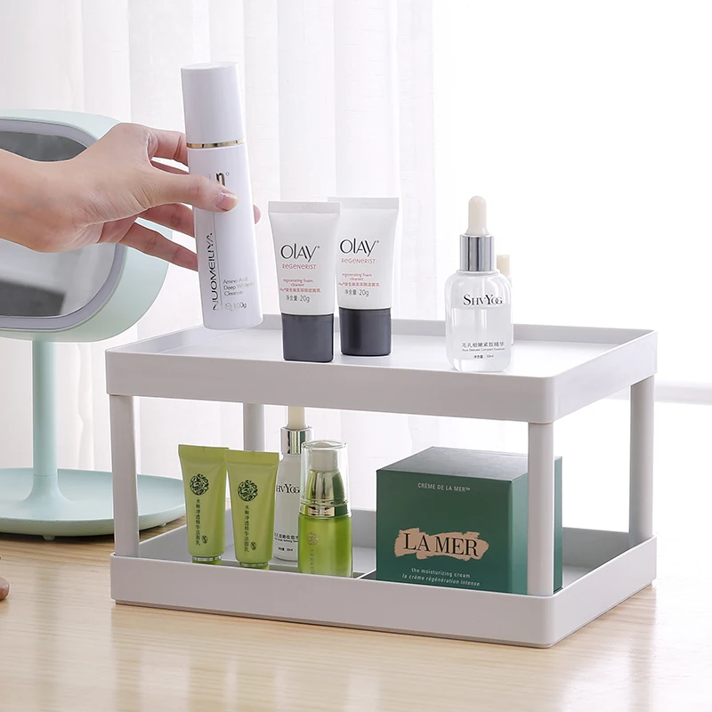 Detachable Office Storage Box White Pen Pencil Makeup Cosmetic Lipstick Sundries Cabinet Rack Articles Organizer