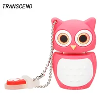 Transcend owl series pen drive cartoon model flash drive usb2.0 4GB 8GB 16GB 32GB 64GB memory stick pendrive gift free shippin