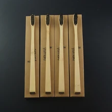 DR. PERFECT 4 шт. Etra тонкая стильная деревянная зубная щетка бамбук новинка бамбуковая зубная щетка мягкая щетина бамбуковое волокно деревянная ручка