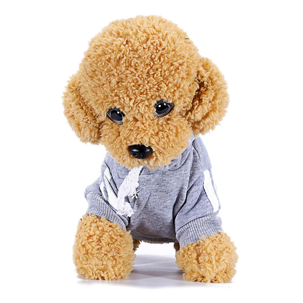 Pet Clothes Dog Cat Hoodies Jerseys Sweatshirt Jumpsuits Winter Outfit Petstyle Clothing Puppy Small Medium Dog Clothes _9531
