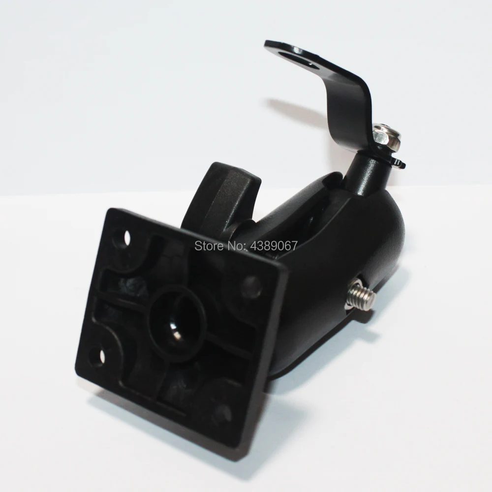 

Motorcycle Mirror Rear View Mount with Universal AMPs Hole Pattern Square Base for Garmin Zumo,TomTom Rider etc
