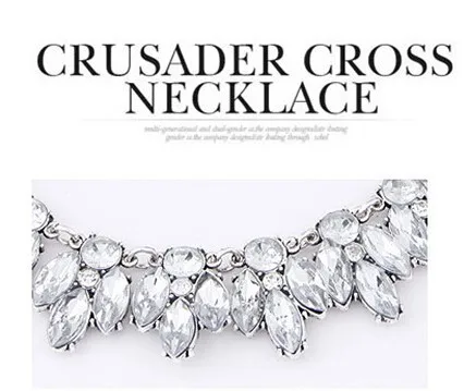 Женское роскошное ожерелье, стразы, классический элегантный дизайн, ювелирное изделие, ожерелье для подарка, массивное ожерелье s N221