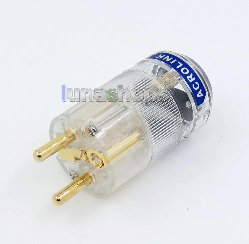 Acrolink ЕС fp-e25(G) Pure Transmission NCF Позолоченные Мощность DIY пользовательских штекер адаптера LN005760