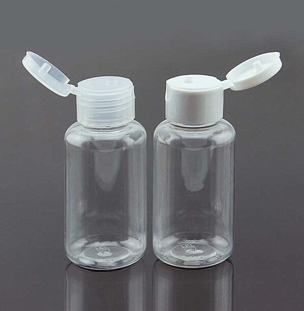 Download 75ml, Clear Bottles Pet , Empty Cosmetic Flip Cap Bottle ... Yellowimages Mockups