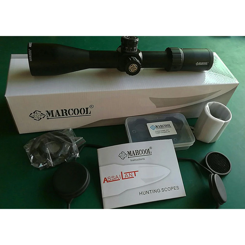 Оптический прицел MARCOOL ALT 4 16X44 SFL FMC оптический с нулевым сбрасываемым замком для