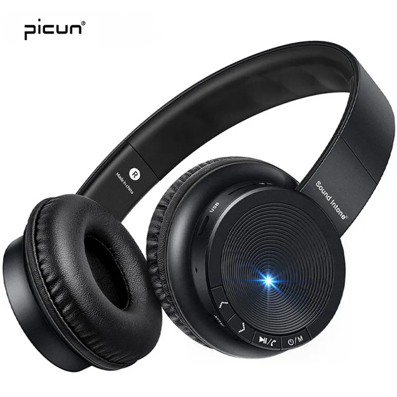 

Original Picun P30 Wireless Bluetooth Headphones Hand Free Noise Canceling Music Headsets For Apple Xiaomi Sumsung Huawei PC