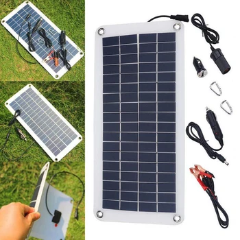 

Multi-Function 18V 10.5W Polycrystalline Solar Panel Charger Sunpower Solar Panel Charger For Cellphone Car Boat Battery