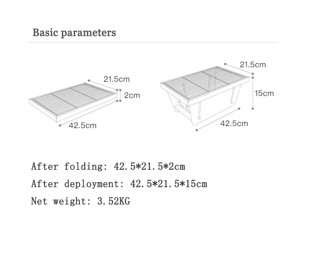 Xiaomi Mijia Zaofeng принадлежности для шашлыков гриль Нержавеющая сталь складной барбекю плита уголь решетка для барбекю инструменты кемпинга