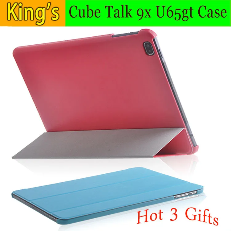 Чехол для CUBE Talk 9X Smart Stand PU чехол планшета Talk9X U65GT 9 7 дюйма с 4 бесплатными